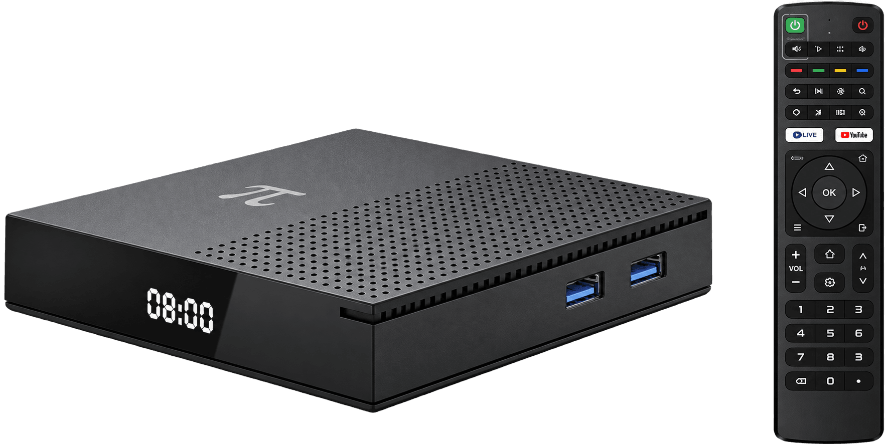 ACECONN PI 4K Linux STB with remote control